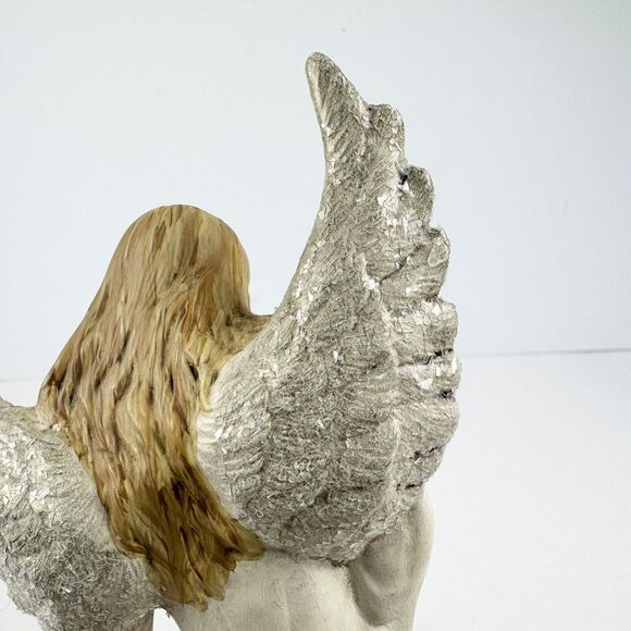 VTG Walnut Ridge Collectibles Gossamer Wings “Lydia” Angel 1996 10” Sheep Lion - Picture 7 of 13